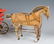 ANTIQUE VICTORIAN LITHO ON WOOD HORSE DRAWN TOY - 3