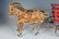 ANTIQUE VICTORIAN LITHO ON WOOD HORSE DRAWN TOY - 6