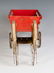 ANTIQUE VICTORIAN LITHO ON WOOD HORSE DRAWN TOY - 7