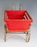ANTIQUE VICTORIAN LITHO ON WOOD HORSE DRAWN TOY - 8