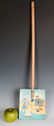 A TIN LITHO CHILD'S SAND SHOVEL WITH WOOD HANDLE - 4