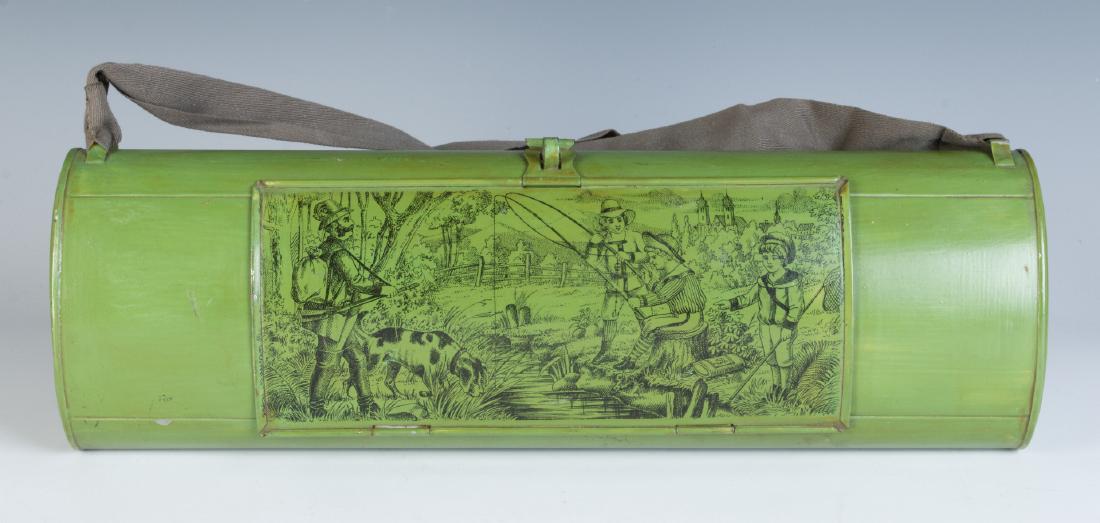 A GOOD 19TH CENTURY TIN LITHO VASCULUM (1 of 6)