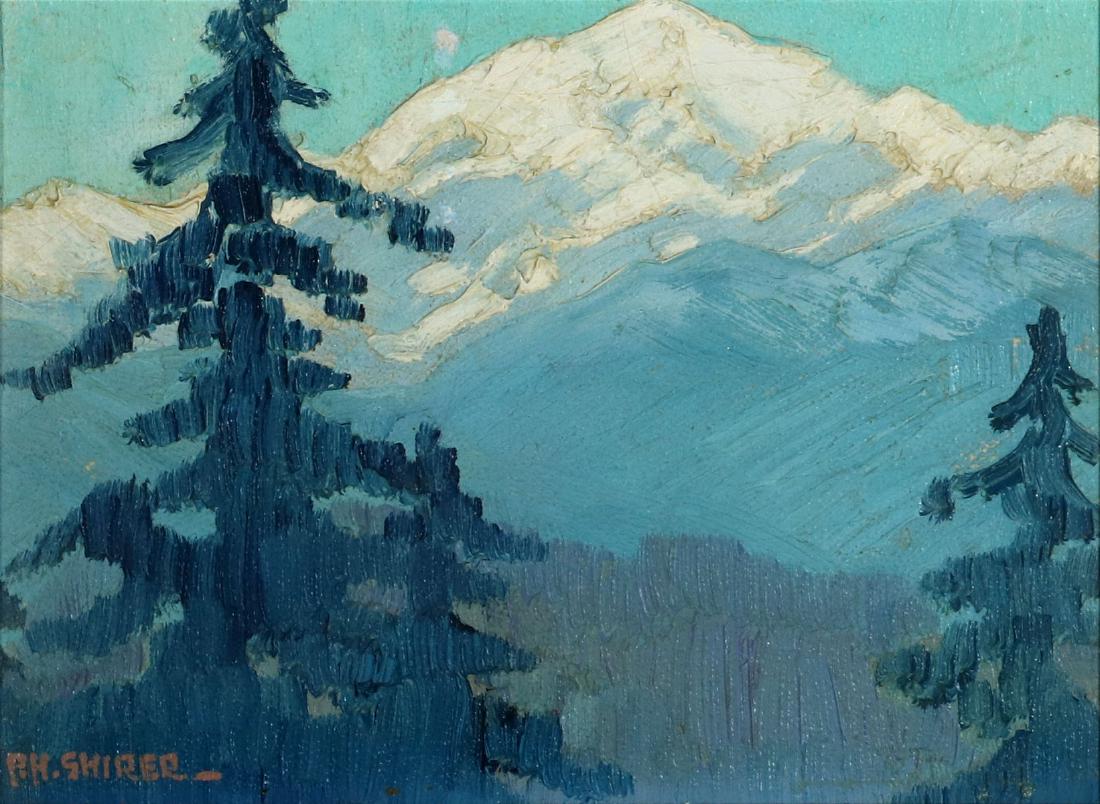 PAULINE SHIRER (1894-1975) OIL ON ARTIST'S BOARD (1 of 8)