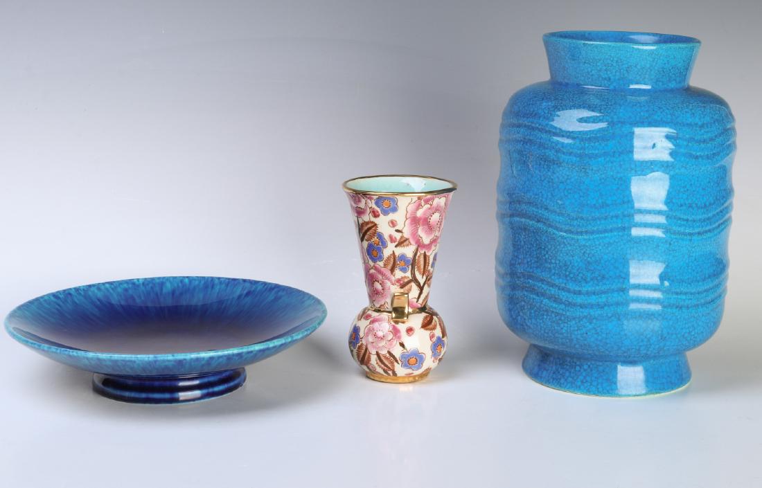 THREE BOCHE FRERES AND SEVRES ART POTTERY OBJECTS (1 of 8)