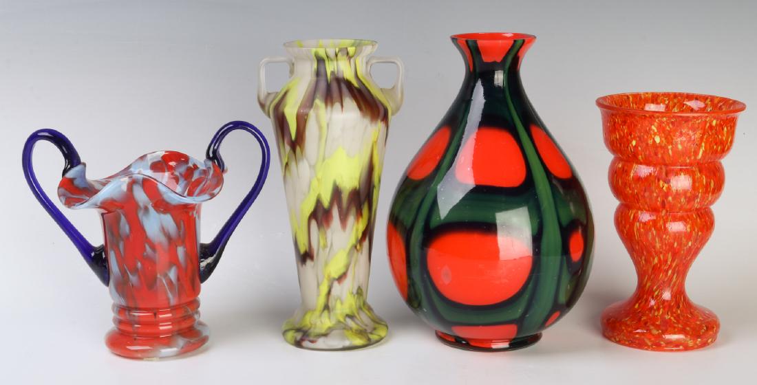 A COLLECTION OF CZECH ART GLASS (1 of 9)