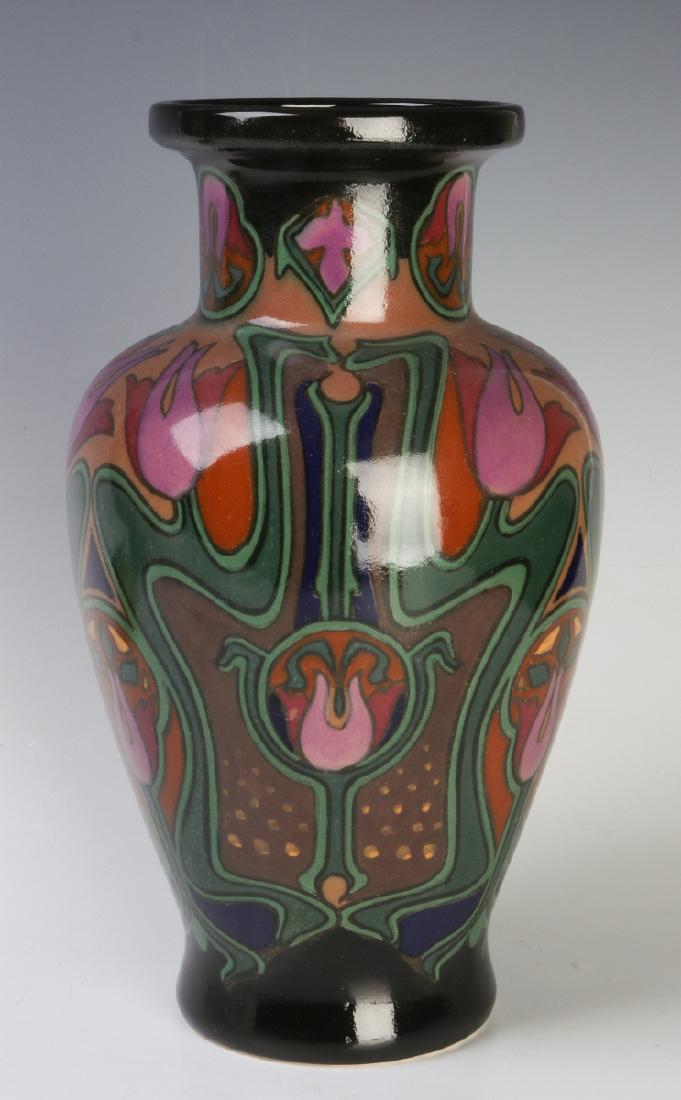 A EUROPEAN ART POTTERY VASE ATTR ROZENBURG (1 of 7)