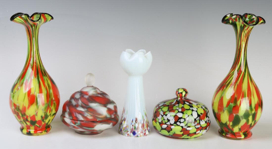 A COLLECTION OF CZECHOSLOVAKIAN ART GLASS (1 of 10)