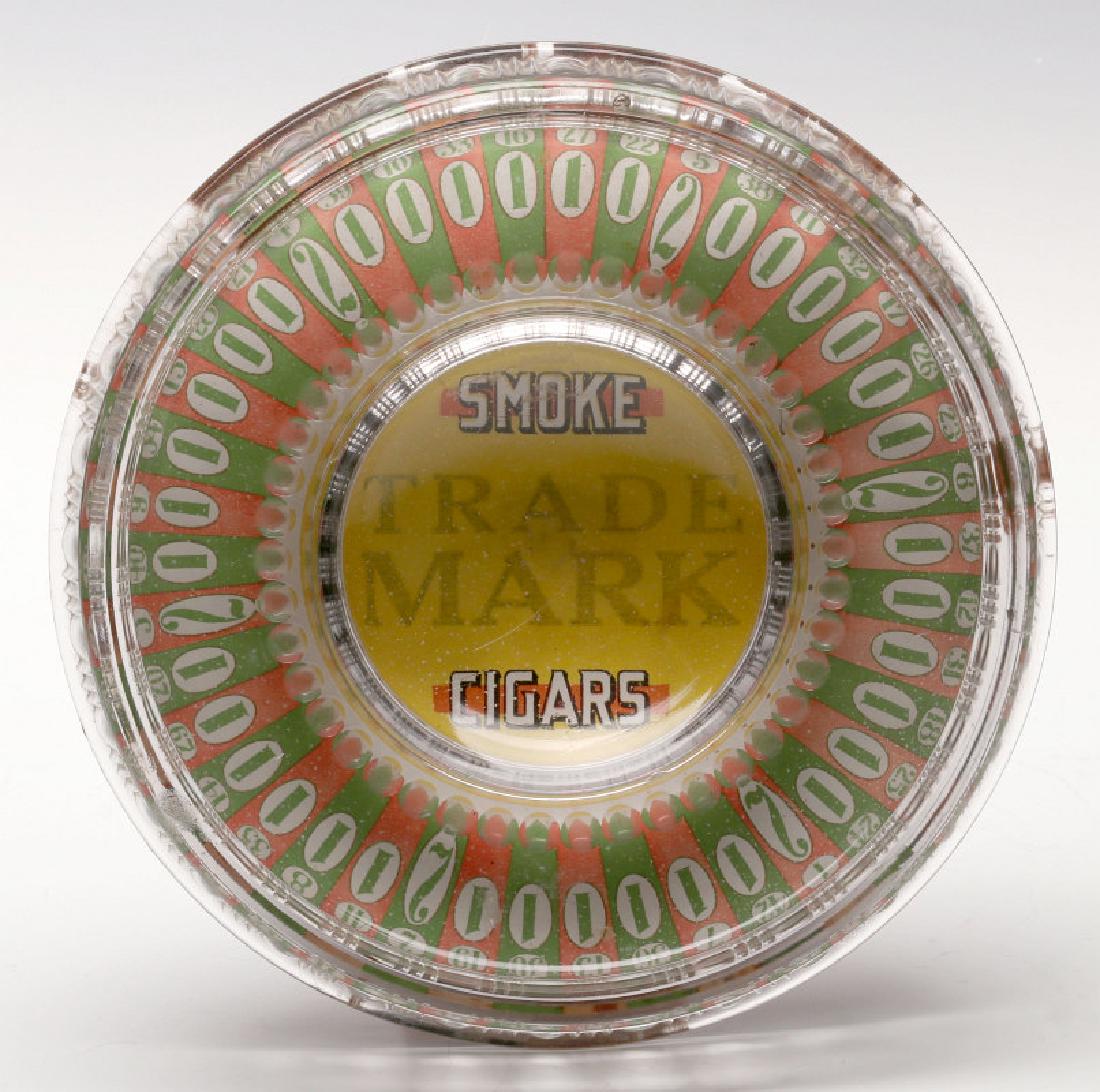 A RARE CIRCA 1910 CIGAR ADVERTISING ROULETTE GAME (1 of 7)