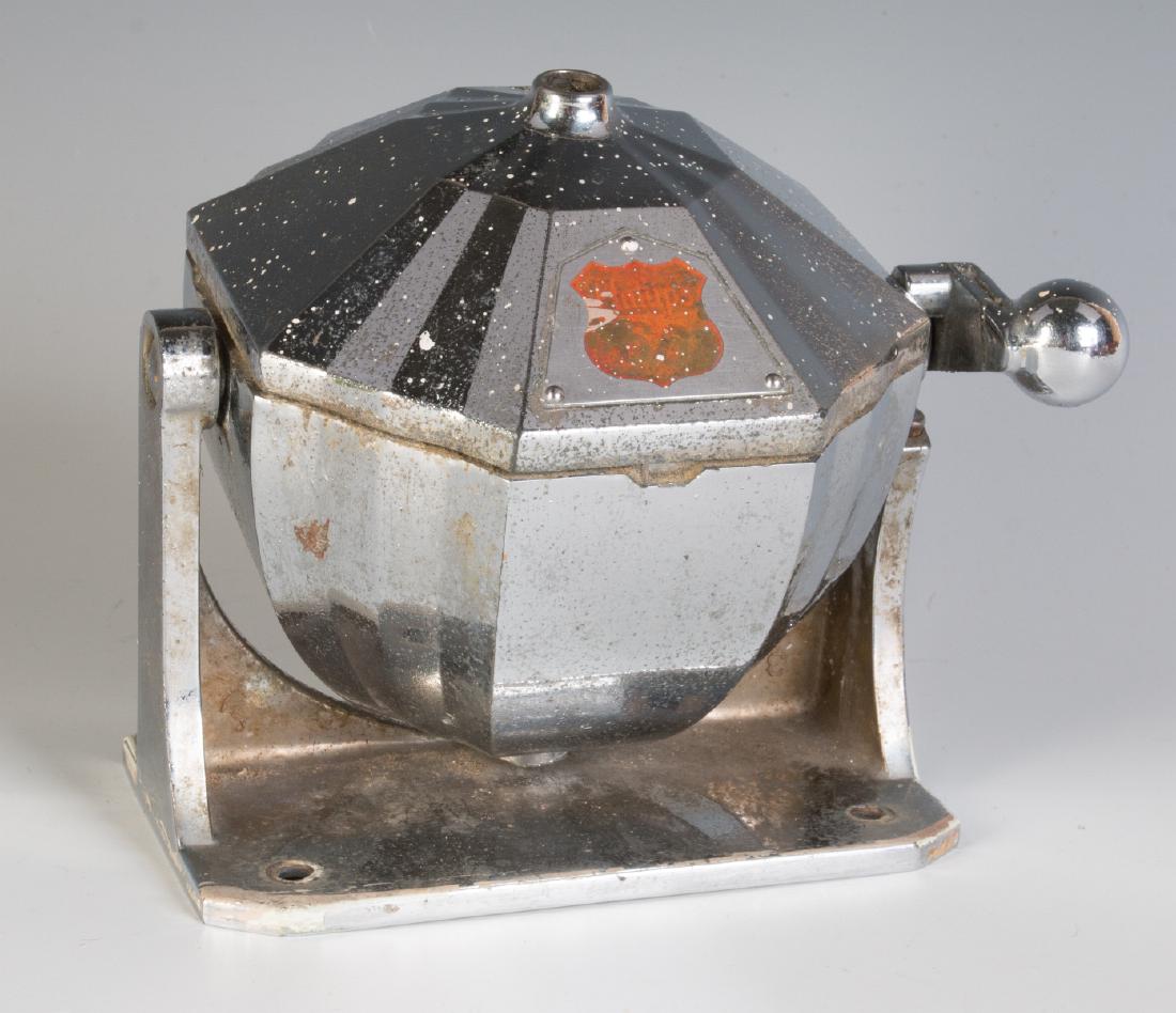 ART DECO CHROME DISPENSER WITH PHILLIPS 66 DECAL (1 of 8)