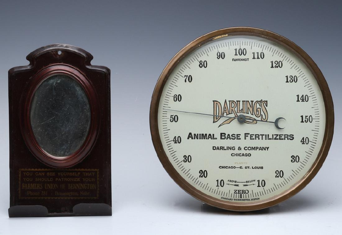 TWO EARLY TO MID 20TH CENTURY ADVERTISING OBJECTS (1 of 6)