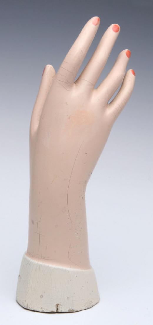 A CIRCA 1930s DEPARTMENT STORE HAND MANNEQUIN (1 of 10)