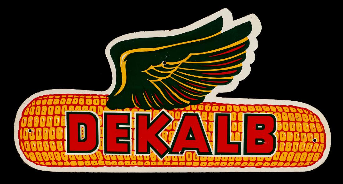 A LATE 20TH CENTURY DEKALB SEED ADVERTISING SIGN (1 of 7)