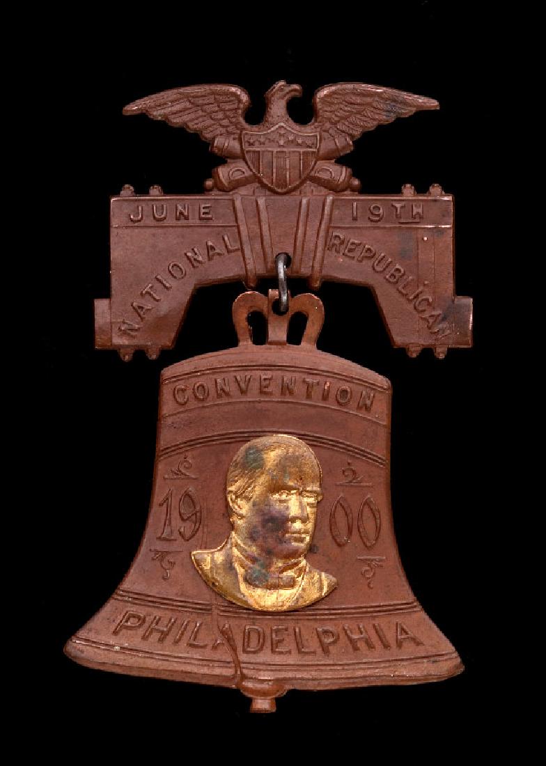 LIBERTY BELL MEDAL, THE 1900 REPUBLICAN CONVENTION (1 of 5)