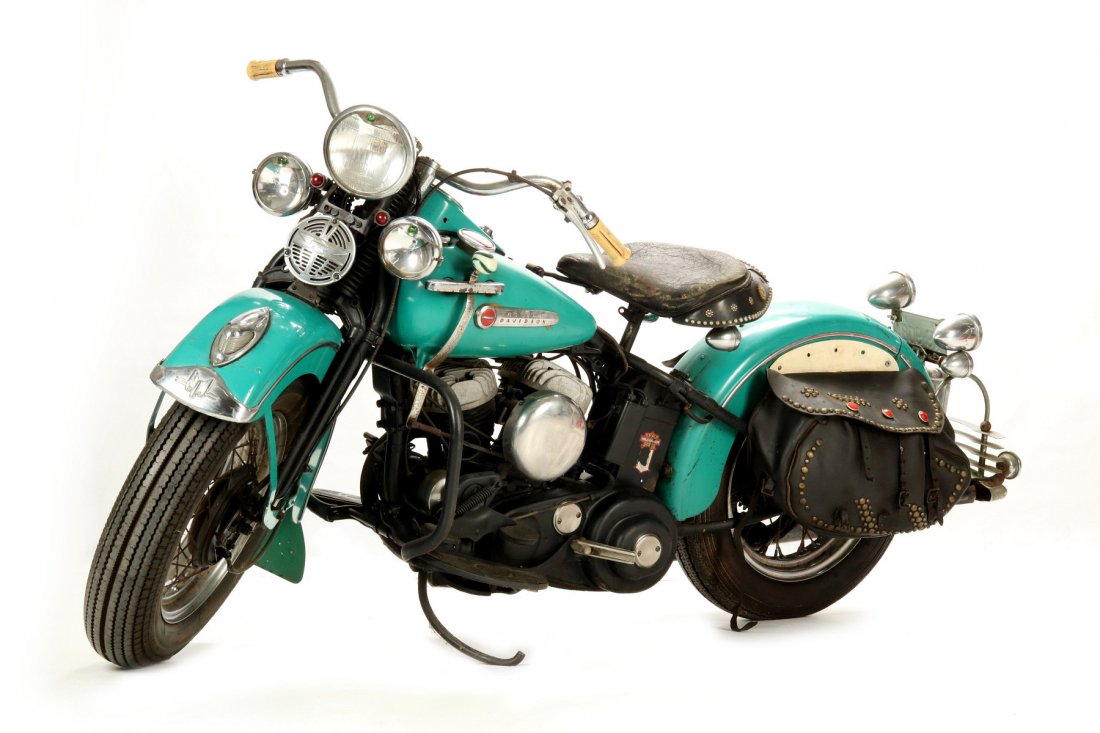 A '49 HARLEY DAVIDSON 45 FLATHEAD (1 of 20)