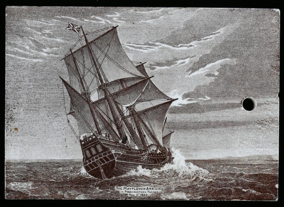 A CERAMIC CALENDAR DATED 1910 (1 of 4)