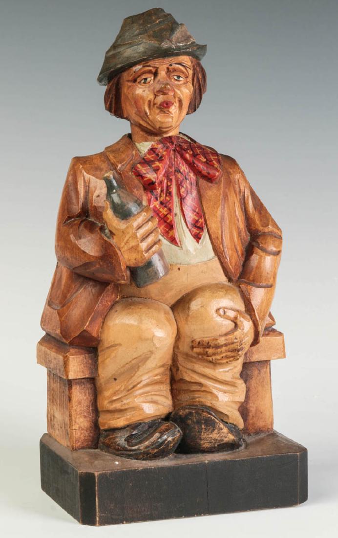 A KARL GRIESBAUM CARVED WOOD WHISTLER (1 of 10)