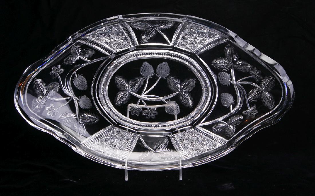 AN ABP ICE CREAM TRAY w STRAWBERRIES SIGNED LIBBEY (1 of 3)