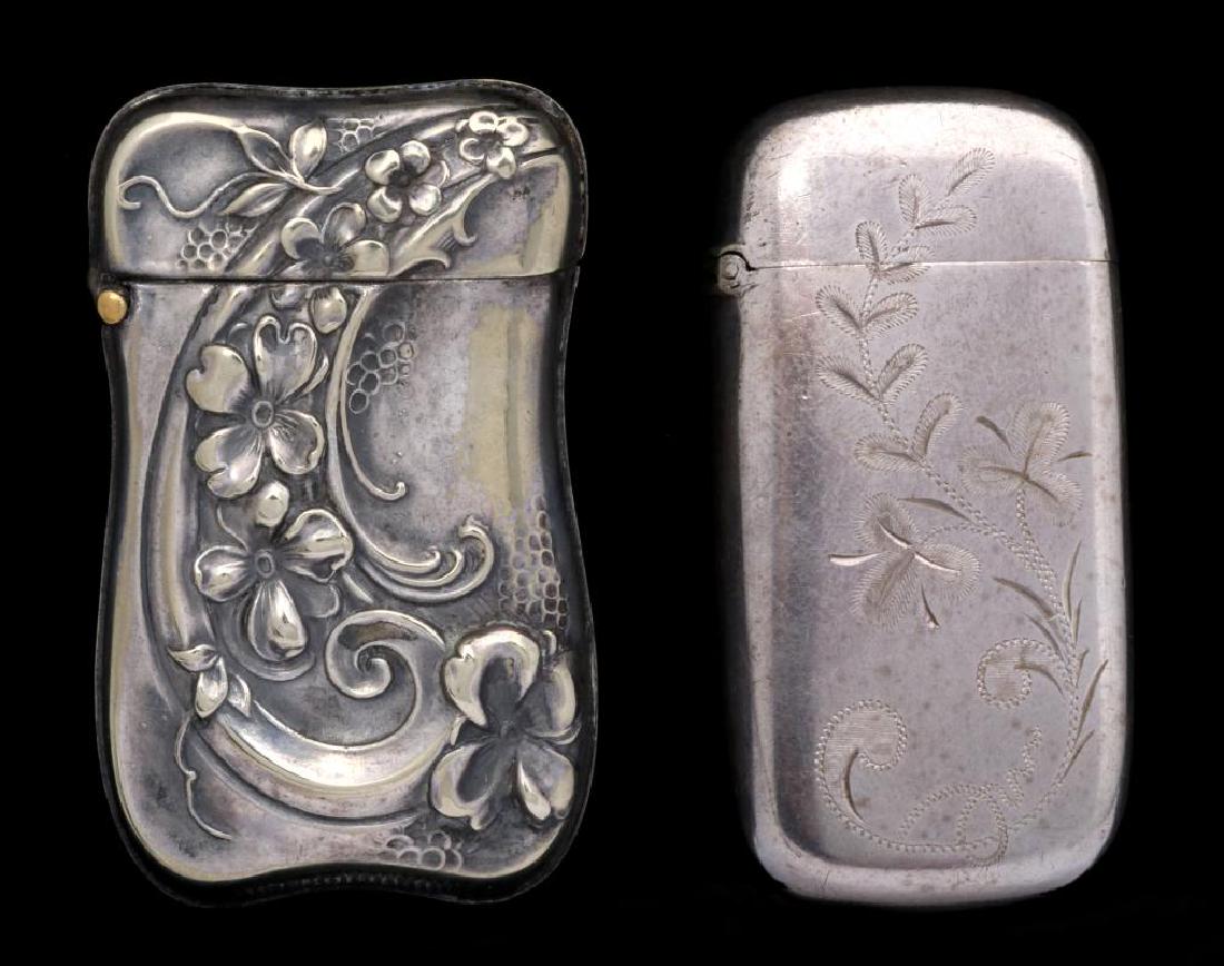 VINTAGE AND ANTIQUE MATCH SAFES (1 of 11)