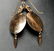 A VICTORIAN 10K GOLD BROOCH AND EARRING SUITE - 10