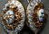 A VICTORIAN 10K GOLD BROOCH AND EARRING SUITE - 9