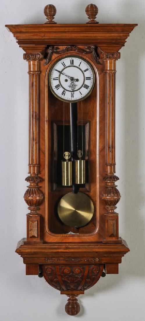 A GOOD AUSTRIAN TWO WEIGHT REGULATOR SIGNED RESCH (1 of 14)