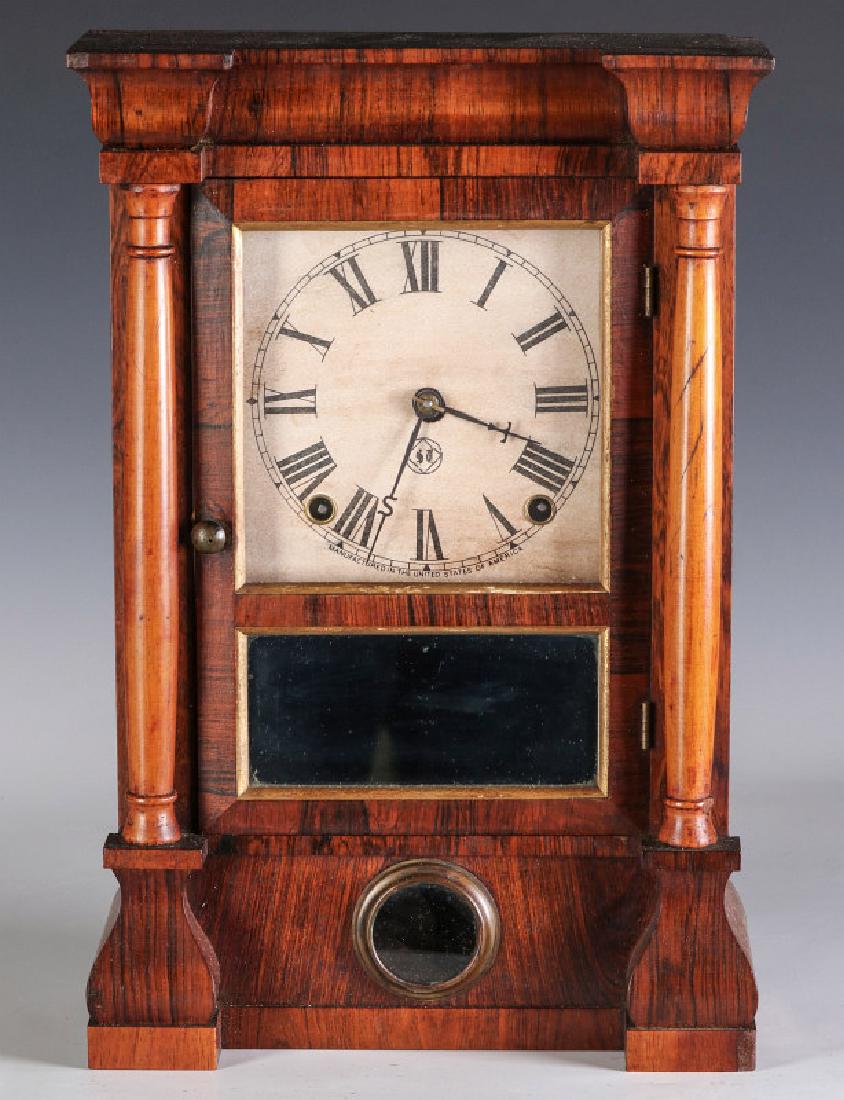 A SETH THOMAS ROSEWOOD COTTAGE CLOCK (1 of 12)