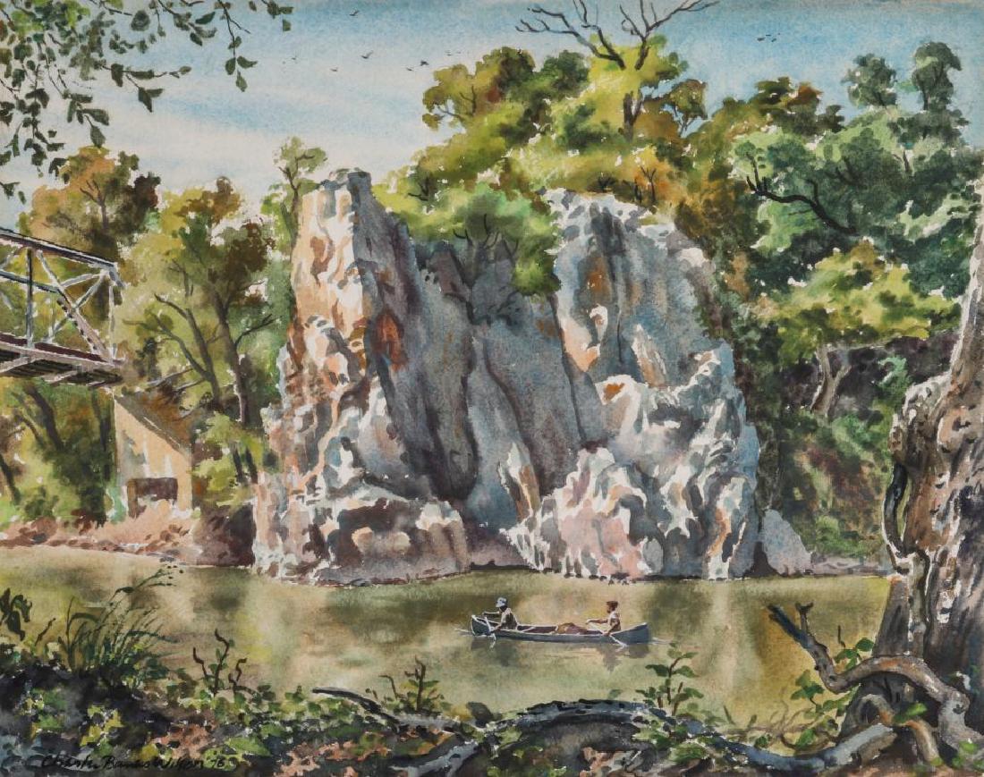 CHARLES BANKS WILSON (1918-2013) WATERCOLOR (1 of 14)