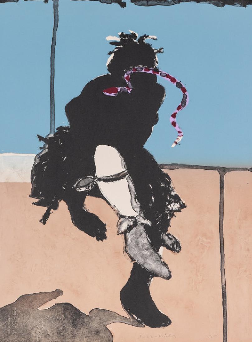 FRITZ SCHOLDER (1937-2005) PENCIL SIGNED SERIGRAPH (1 of 14)