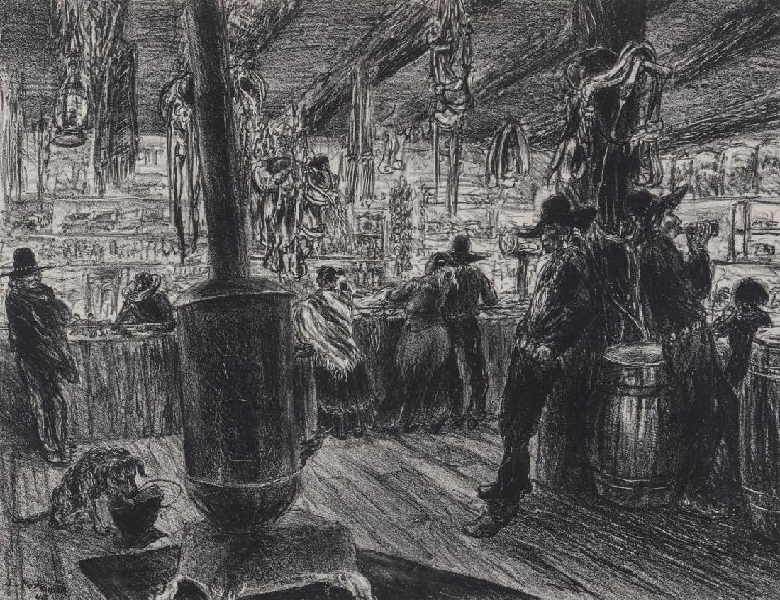 IRA MOSKOWITZ (1912-2001) PENCIL SIGNED LITHOGRAPH (1 of 10)