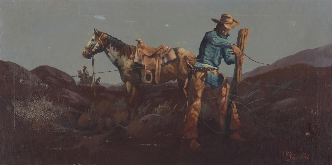 DON PRECHTEL (BORN 1936) OIL ON CANVAS (1 of 12)