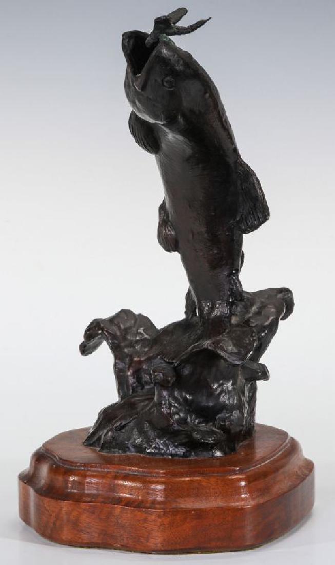 TED LONG (1932-2007) BRONZE SCULPTURE (1 of 13)