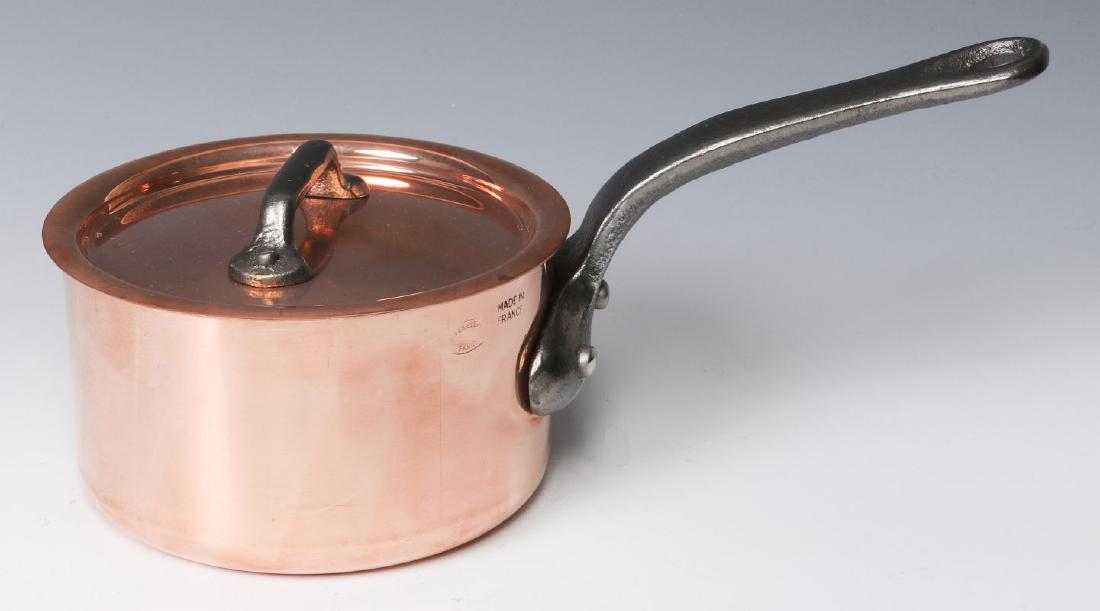 MAUVIEL M'HERITAGE COPPER CASSEROLE SAUCE PAN (1 of 9)