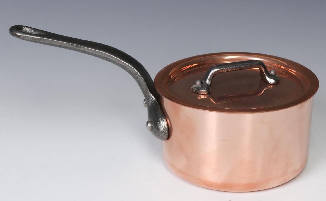 MAUVIEL M'HERITAGE COPPER CASSEROLE SAUCE PAN (1 of 8)