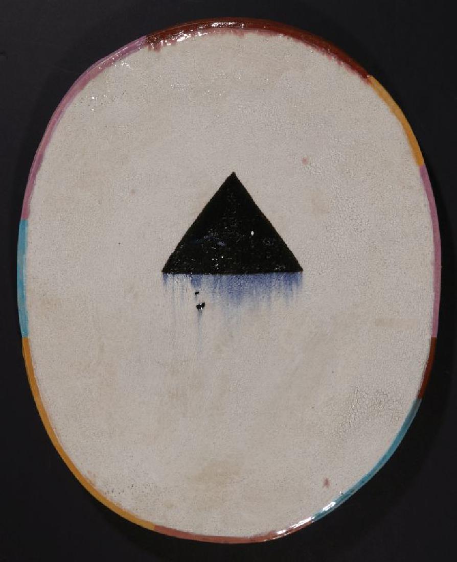 JUN KANEKO (JAPANESE BORN 1942) EARTHENWARE SLAB (1 of 8)