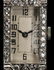 LADIES ART DECO PLATINUM DIAMOND WATCH W/ 14K BAND - 3