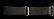 LADIES ART DECO PLATINUM DIAMOND WATCH W/ 14K BAND - 7