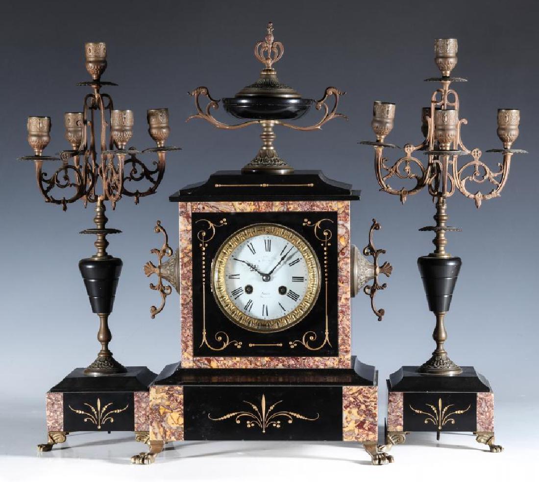 A 19TH CENT FRENCH CLOCK SIGNED A. CHAPUS, PARIS (1 of 14)