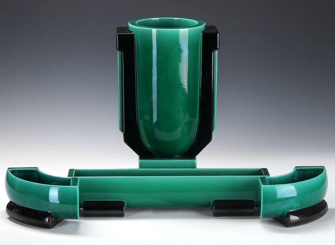 A PAUL MILET ART DECO CONSOLE SET FOR SEVRES (1 of 14)