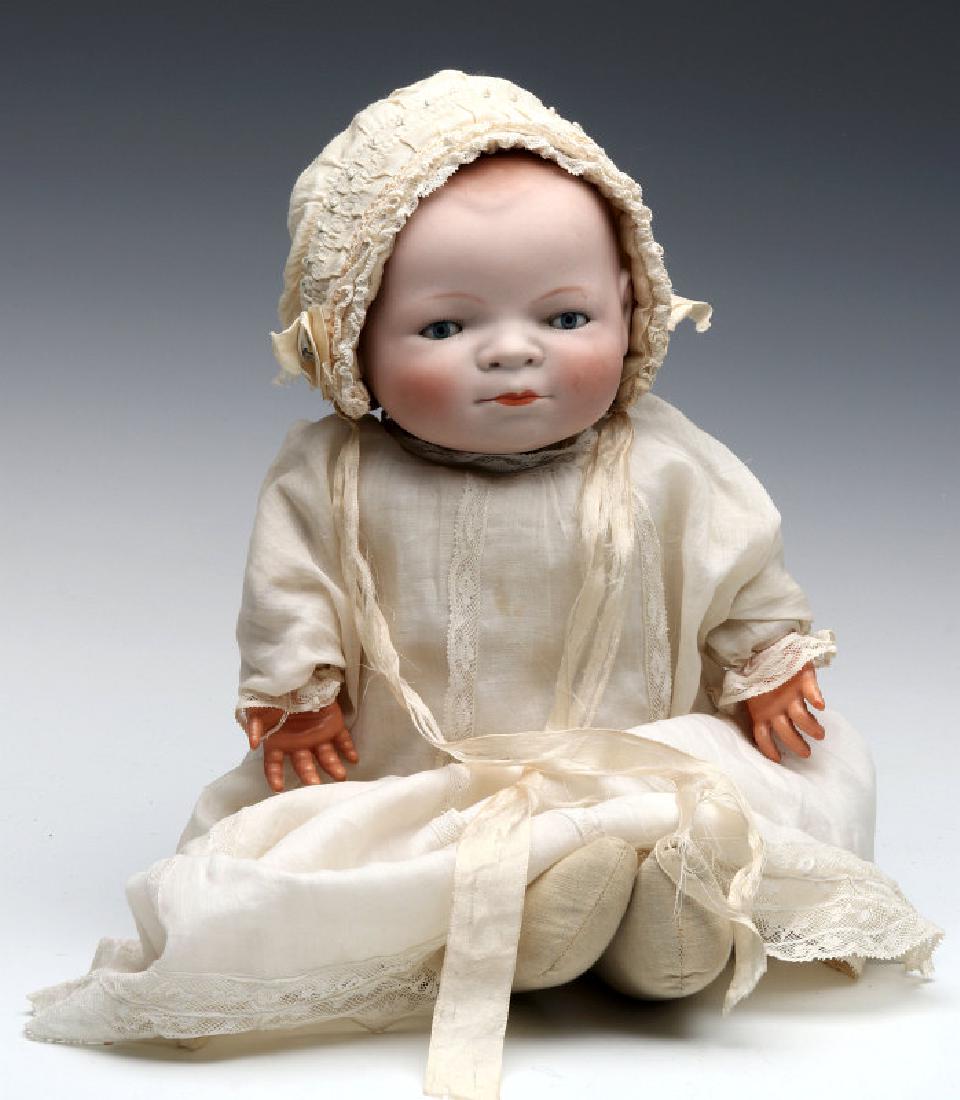 A GRACE S. PUTNAM 'BYE-LO-BABY' BISQUE HEAD DOLL (1 of 10)
