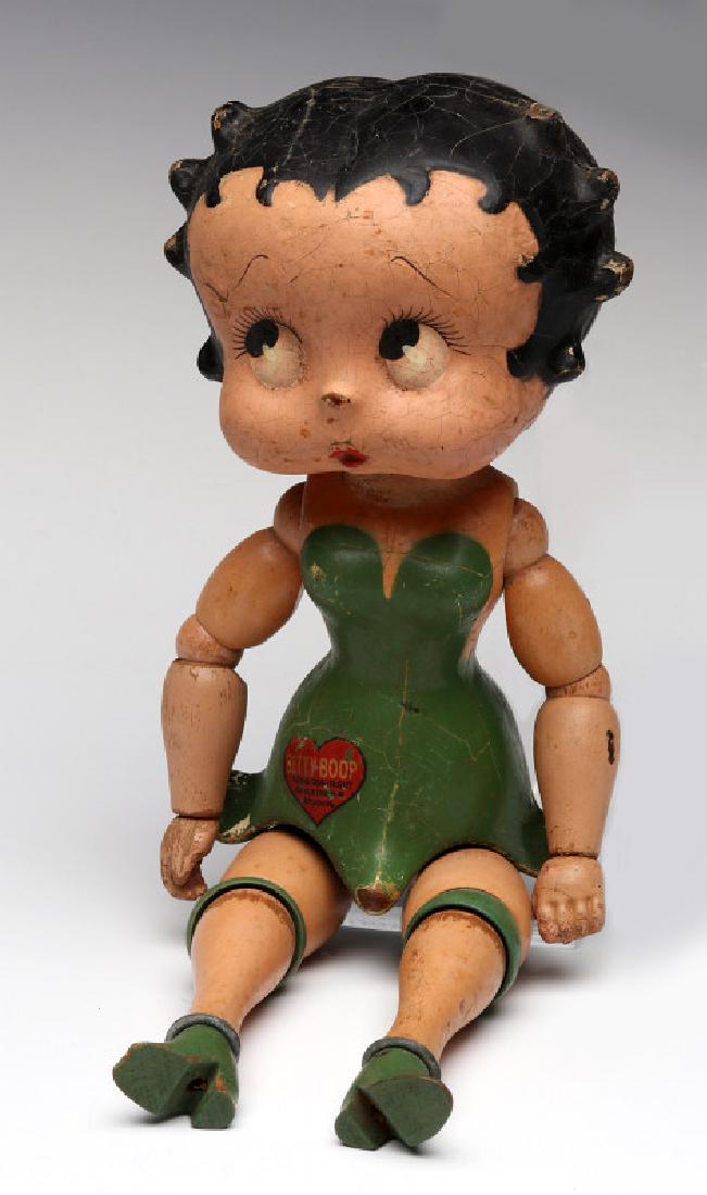 CIRCA 1930 COMPOSITION BETTY BOOP CHARACTER DOLL (1 of 11)