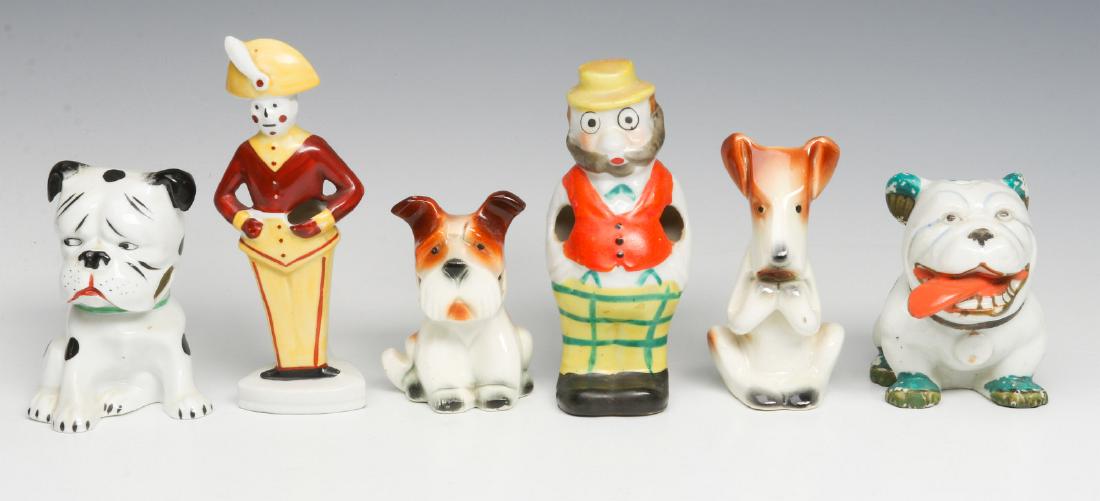 SIX CIRCA 1940s TOOTHBRUSH HOLDERS (1 of 12)