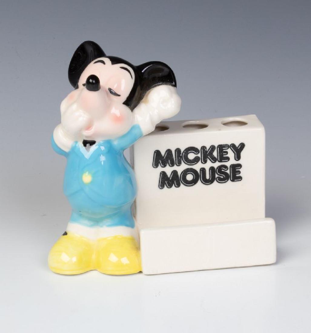 CIRCA 1970s MICKEY MOUSE TOOTHBRUSH HOLDER (1 of 7)