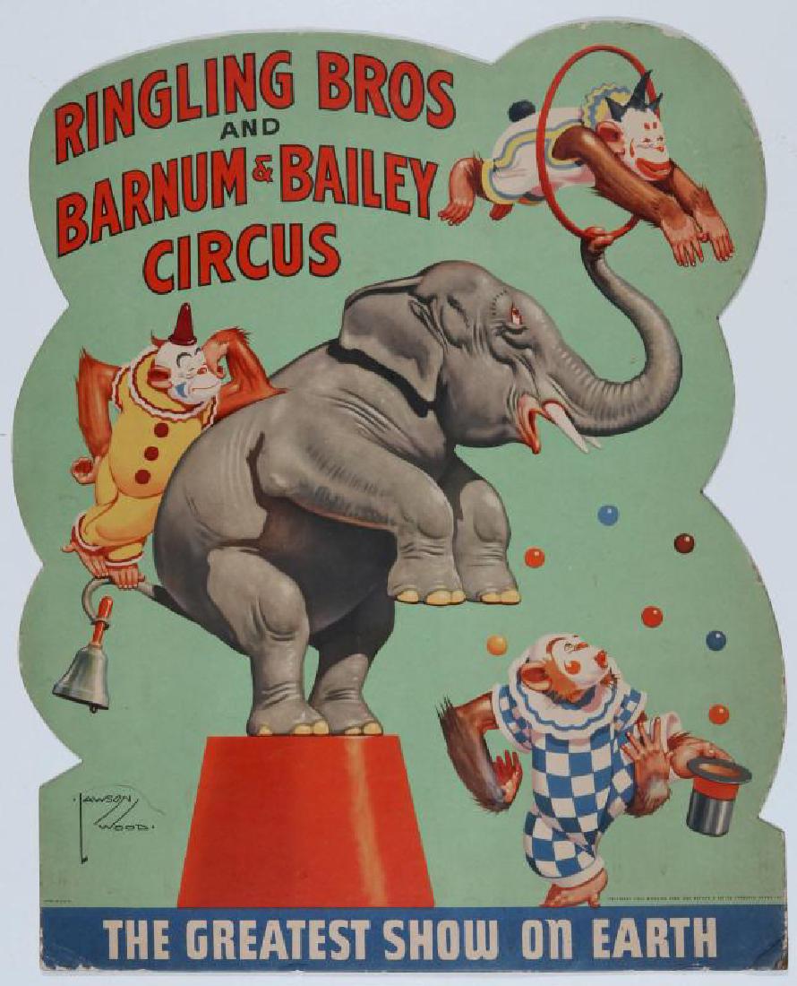 LAWSON WOOD (1878-1957) RINGLING CIRCUS POSTERS (1 of 13)