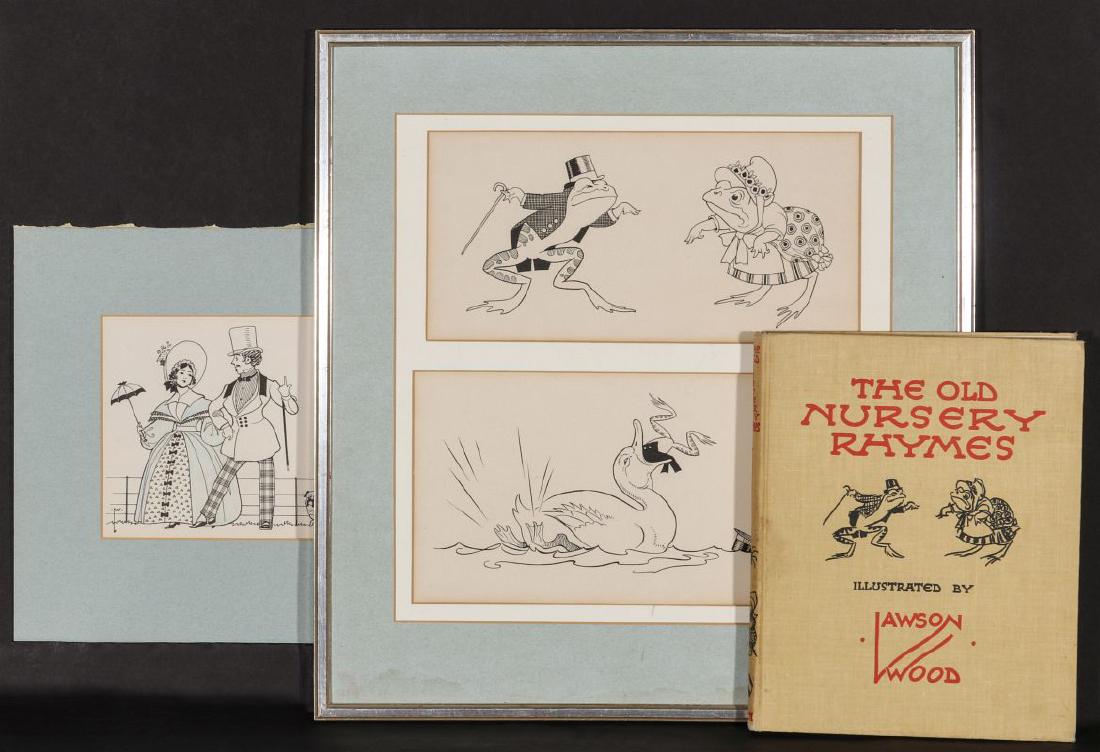 LAWSON WOOD (1878-1957) ORIGINAL ILLUSTRATIONS (1 of 14)