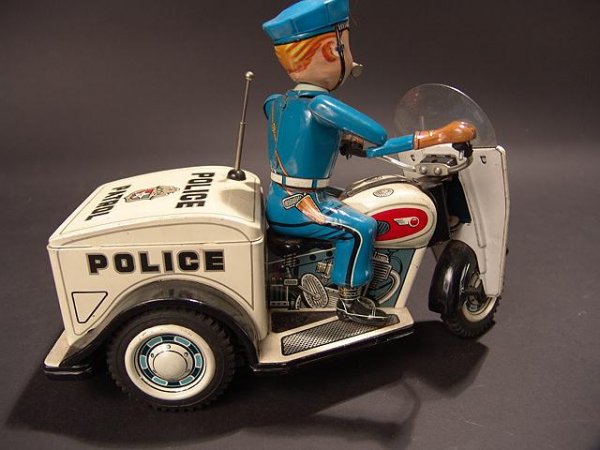 HARLEY-DAVIDSON BATTERY OP POLICE MOTORCYCLE - 3