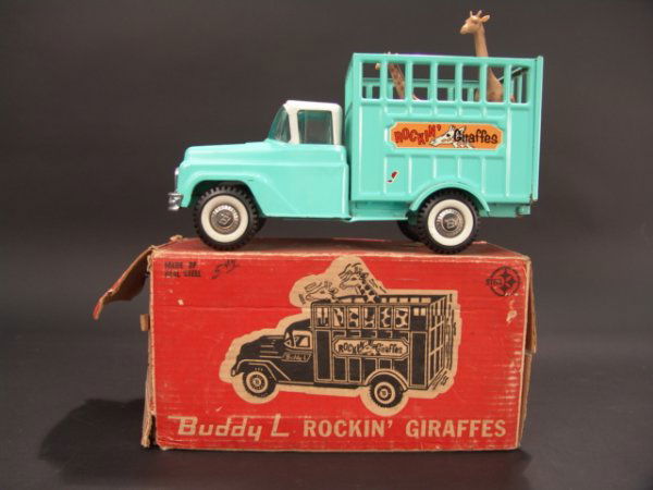 Buddy L Rockin' Giraffe Truck #5438, W/ Original