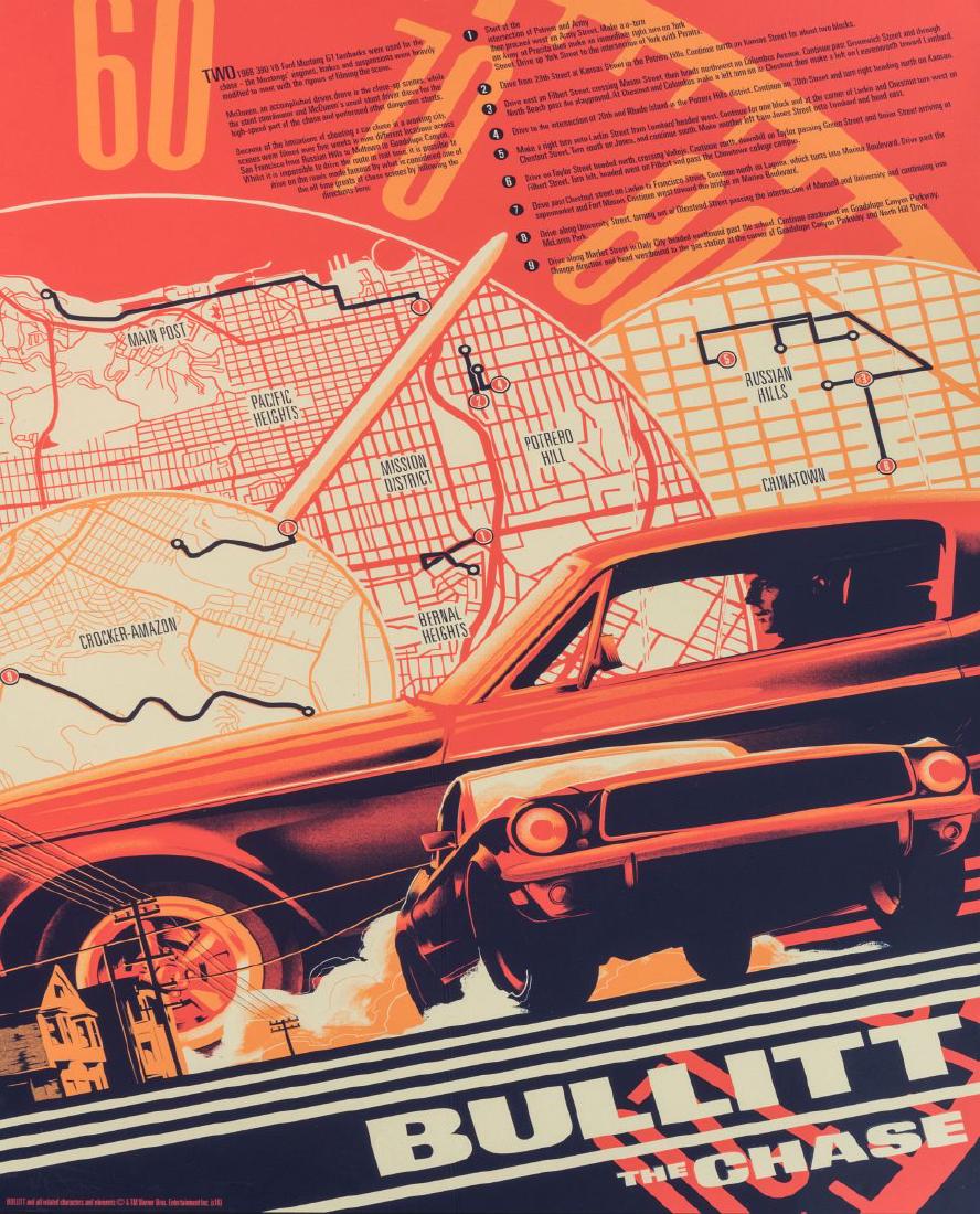 MONDO 'BULLITT' PROMO POSTER FOR ALAMO DRAFTHOUSE (1 of 8)