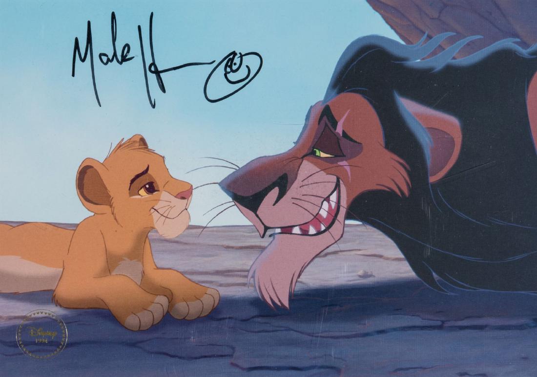 A SIGNED LIMITED EDITION LION KING LITHOGRAPH (1 of 7)