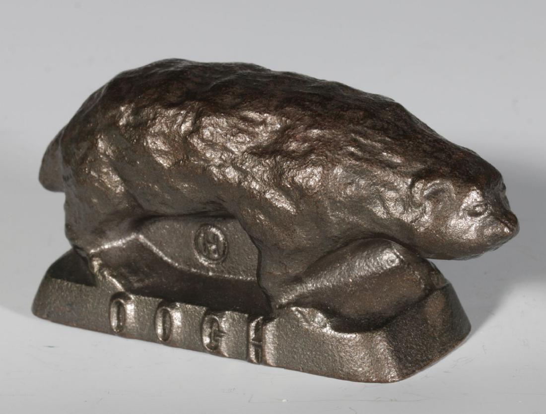 ORIENTAL ORDER OF GROUNDHOGS FRATERNAL PAPERWEIGHT (1 of 7)