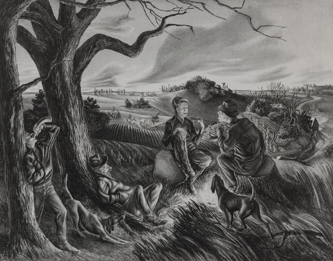 JOHN De MARTELLY (1903-1979) PENCIL SIGNED LITHO (1 of 9)